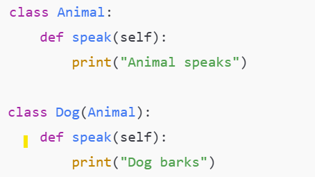 Inheritance in Python