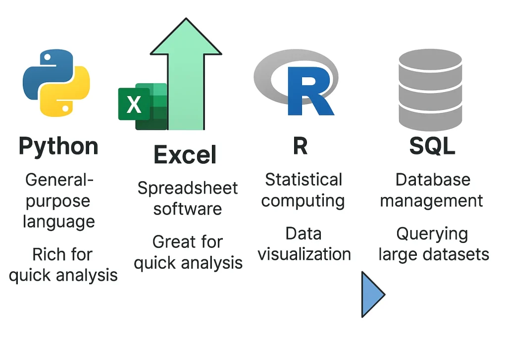 Comparison of data analysis tools