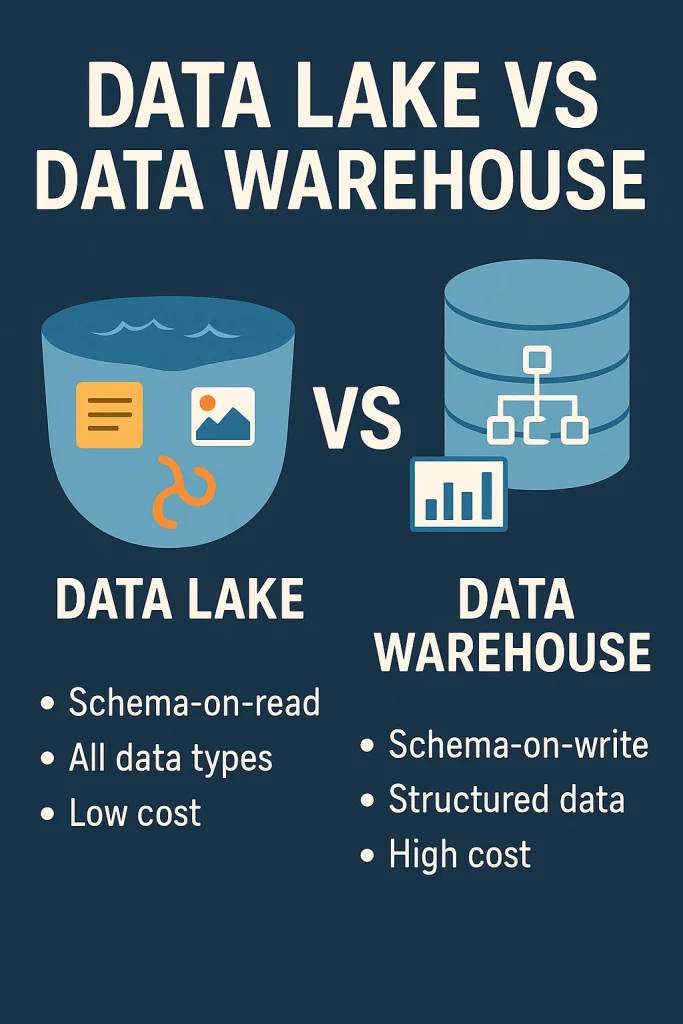 Data Lake vs Data Warehouse