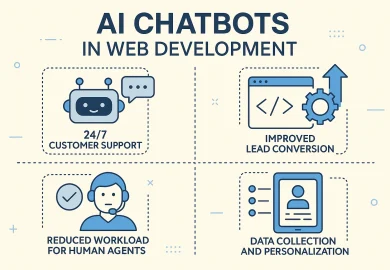 AI chatbots in web development